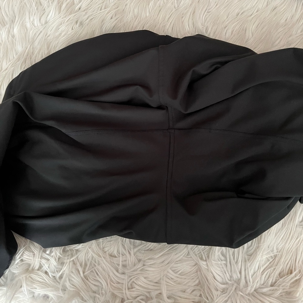 {Lululemon} Its Rulu Run Fleece High-Rise Jogger Full Length in Black - Size 12 - Picture 10 of 13